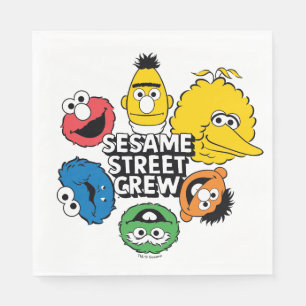 Sesame Street Crew Napkins