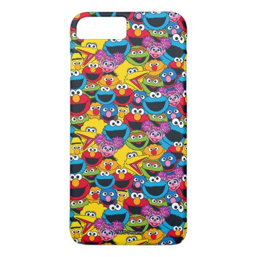 Sesame Street Crew Pattern iPhone 8 Plus7 Plus Case