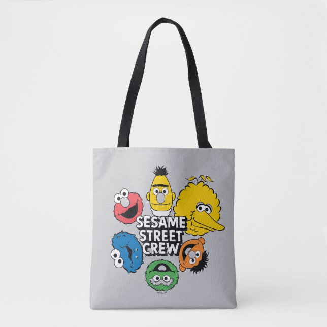 Sesame Street Crew Tote Bag (Front)