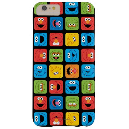 Sesame Street Cubed Faces Pattern Barely There iPhone 6 Plus Case