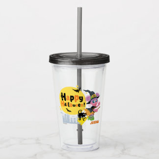 Sesame Street | Cute Halloween Pattern Acrylic Tumbler