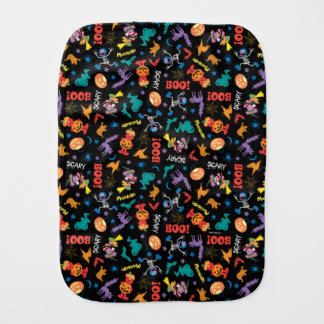 Sesame Street | Cute Halloween Pattern Baby Burp Cloth