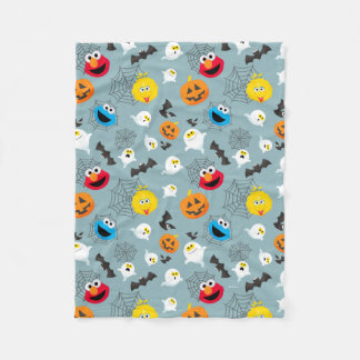 Sesame Street Cute Halloween Pattern Fleece Blanket