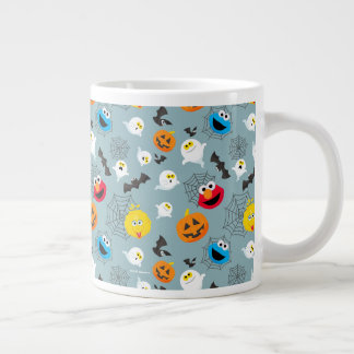 Sesame Street Cute Halloween Pattern Giant Coffee Mug