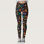 Sesame Street | Cute Halloween Pattern Leggings