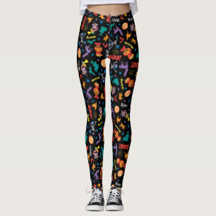 Sesame Street Cute Halloween Pattern Leggings