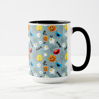 Sesame Street Cute Halloween Pattern Mug