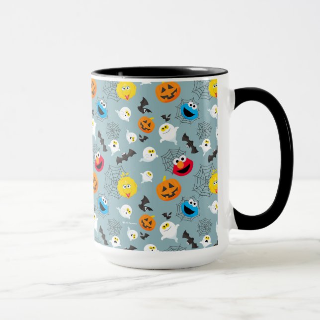 Sesame Street Cute Halloween Pattern Mug (Right)