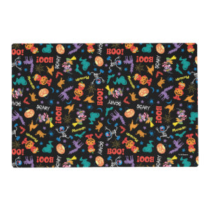 Sesame Street   Cute Halloween Pattern Placemat