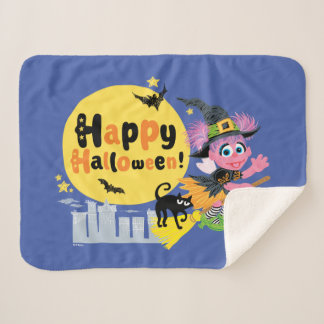 Sesame Street | Cute Halloween Pattern Sherpa Blanket