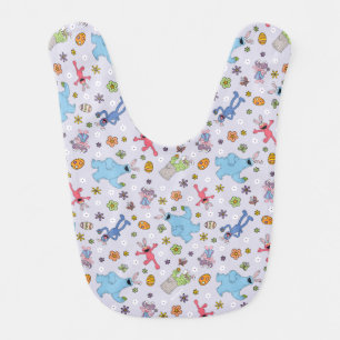 Sesame Street Easter Bunny Pattern Baby Bib