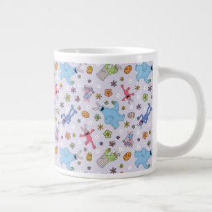 Sesame Street Easter Bunny Pattern Giant Coffee Mug
