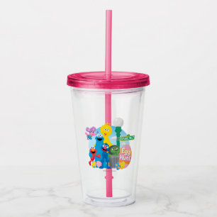 Sesame Street Easter Egg Hunt Acrylic Tumbler