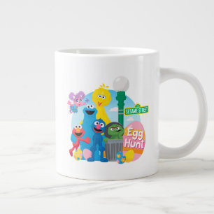 Sesame Street Easter Egg Hunt Giant Coffee Mug