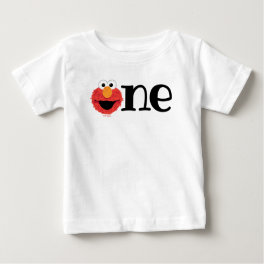 Sesame Street Elmo 1st Birthday Chalkboard Baby Baby T-Shirt