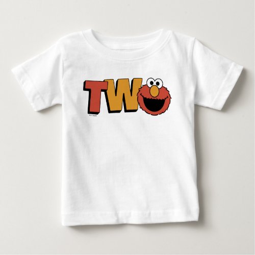 Sesame Street  Elmo 2nd Birthday Baby T_Shirt