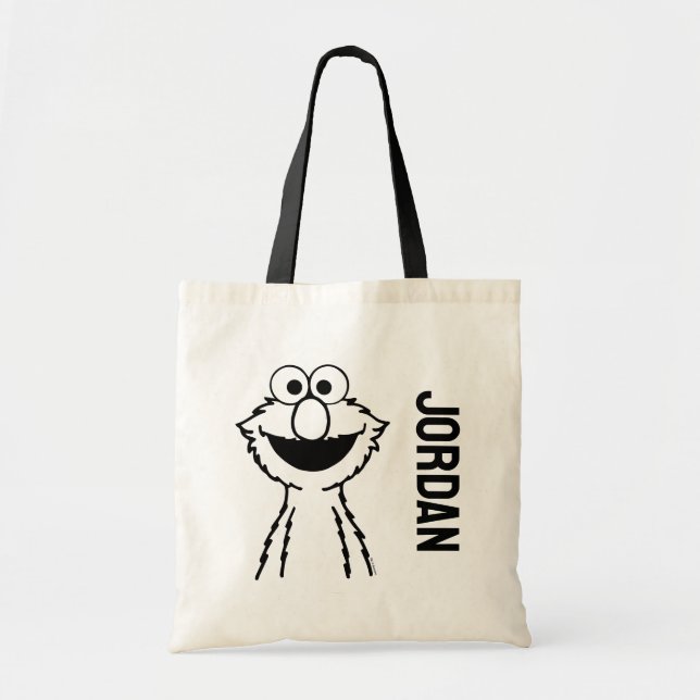 Sesame Street | Elmo | Add Your Name Tote Bag (Front)