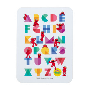 Sesame Street Elmo Alphabet Magnet
