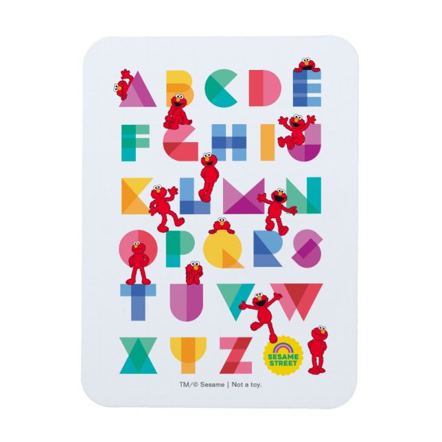 Sesame Street | Elmo Alphabet Magnet (Vertical)