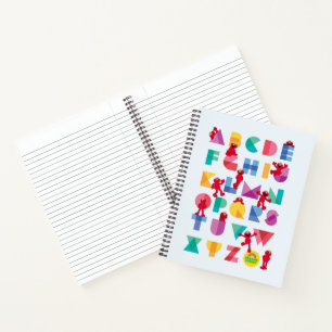 Sesame Street Elmo Alphabet Notebook
