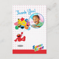 Sesame Street | Elmo and Pals - Birthday Balloons Card