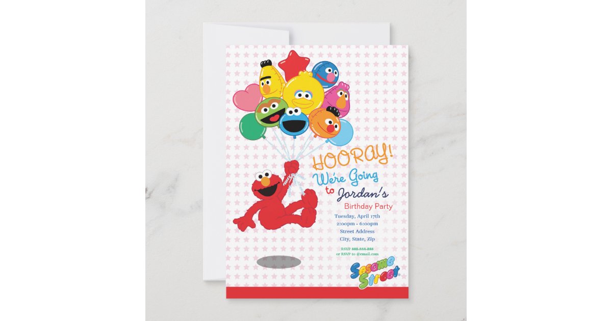 sesame street elmo birthday