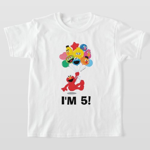 Sesame Street  Elmo and Pals _ Birthday Balloons T_Shirt