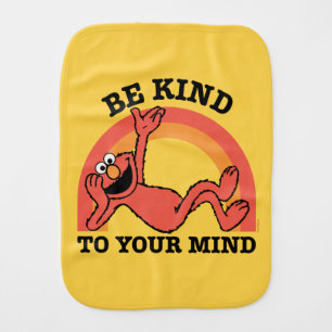 Sesame Street   Elmo Be Kind to Your Mind Baby Burp Cloth