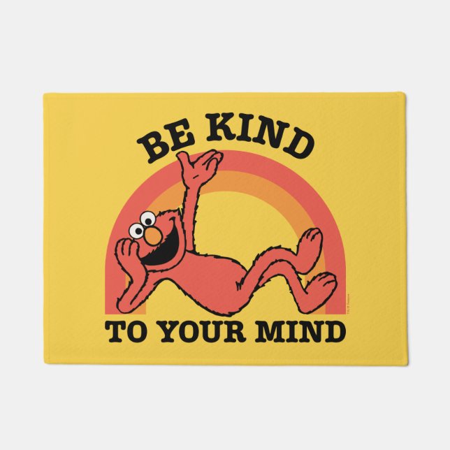 Sesame Street | Elmo Be Kind to Your Mind Doormat (Front)