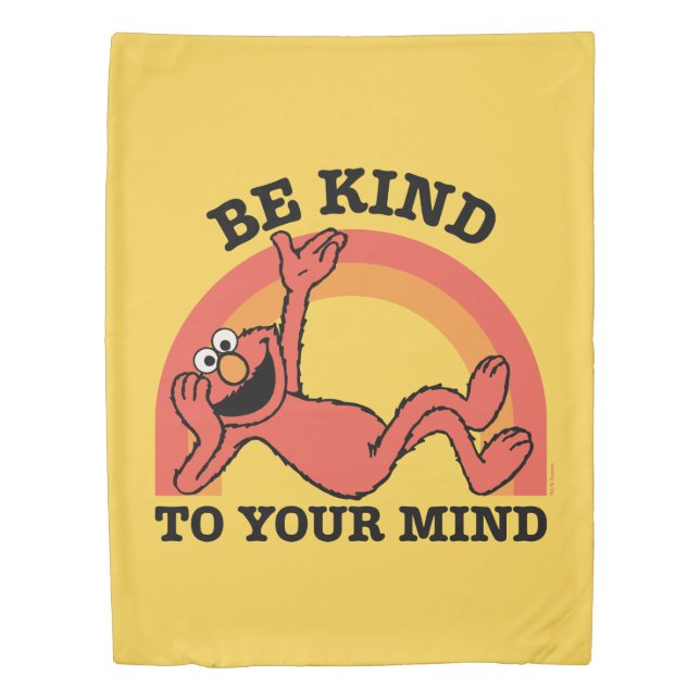 Sesame Street | Elmo Be Kind to Your Mind Duvet Cover (Front)