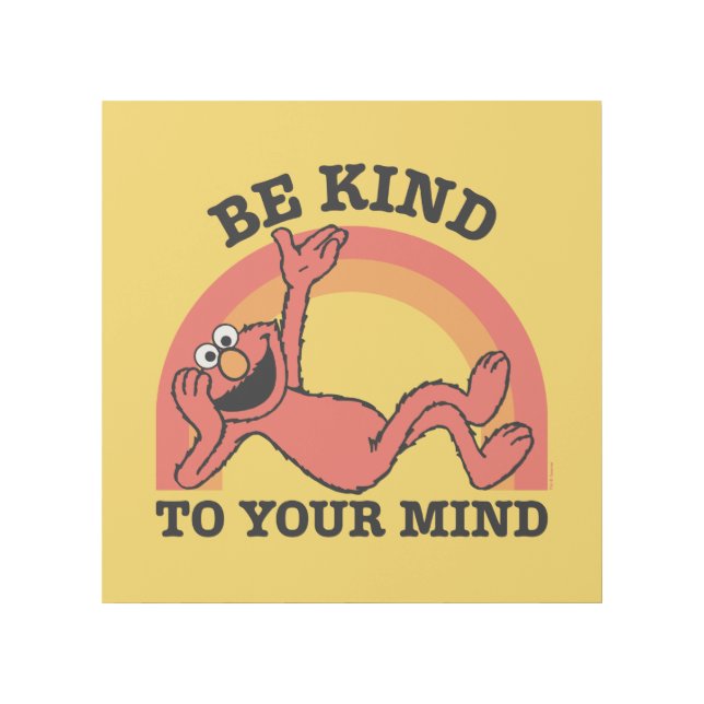 Sesame Street | Elmo Be Kind to Your Mind Gallery Wrap (Front)