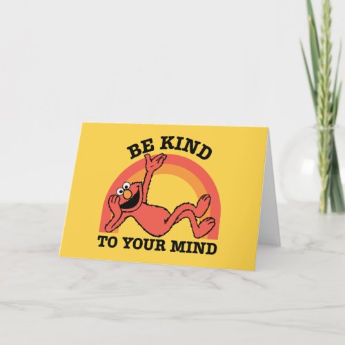 Sesame Street  Elmo Be Kind to Your Mind Holiday Card