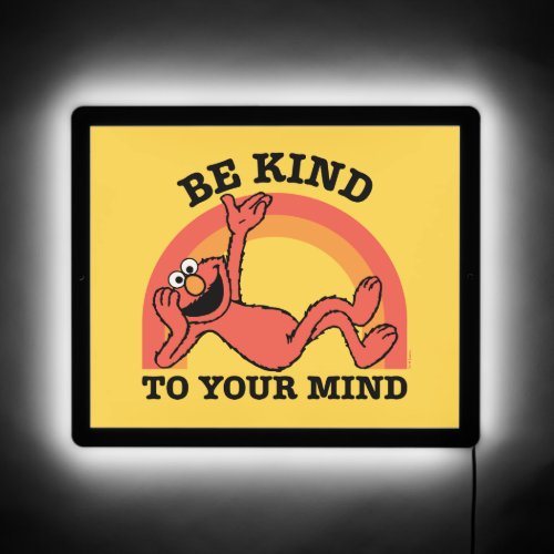 Sesame Street  Elmo Be Kind to Your Mind LED Sign