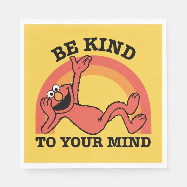 Sesame Street | Elmo Be Kind to Your Mind Napkins (Front)