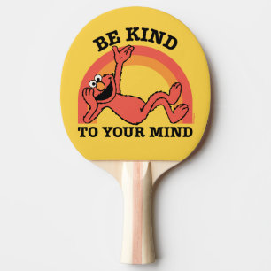 Sesame Street Elmo Be Kind to Your Mind Ping Pong Paddle