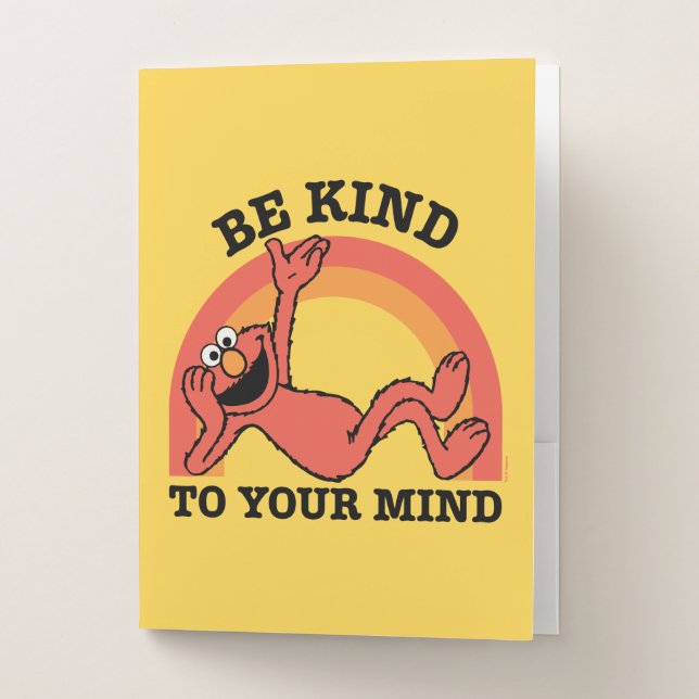 Sesame Street | Elmo Be Kind to Your Mind Pocket Folder (Front)