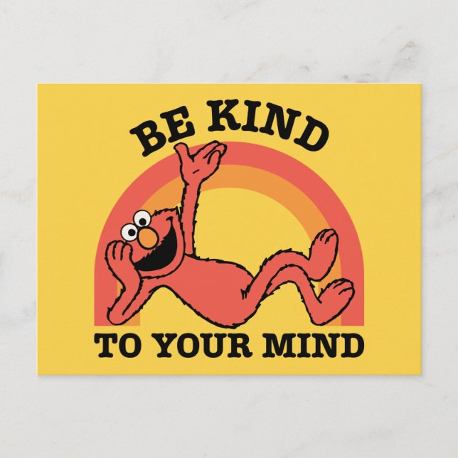 Sesame Street | Elmo Be Kind to Your Mind Postcard (Front)