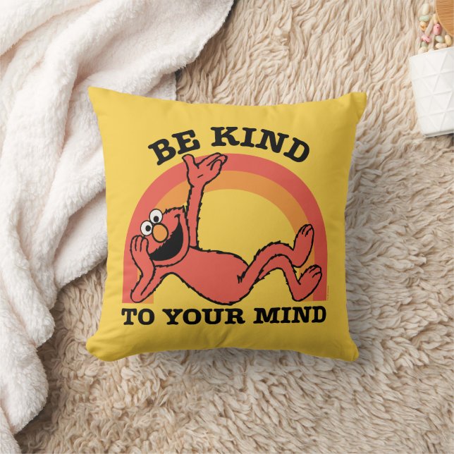 Sesame Street | Elmo Be Kind to Your Mind Throw Pillow (Blanket)