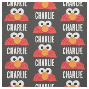 Sesame Street   Elmo Big Face Fabric