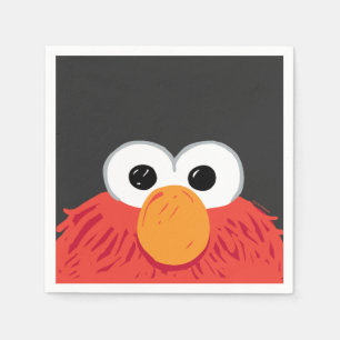 Sesame Street   Elmo Big Face Napkins