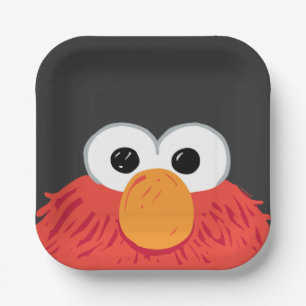 Sesame Street   Elmo Big Face Paper Plates