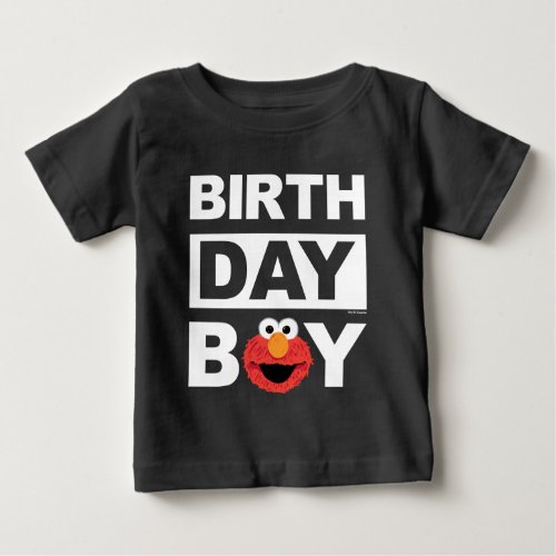 Sesame Street  Elmo Birthday Birthday Boy Baby T_Shirt