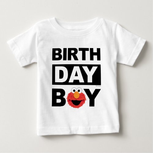 Sesame Street  Elmo Birthday Birthday Boy Baby T_Shirt