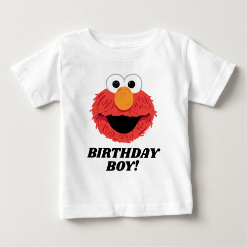 Sesame Street  Elmo Birthday Boy Baby T_Shirt