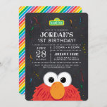 Sesame Street | Elmo Birthday Chalkboard Invitation<br><div class="desc">Invite all your family and friends to your child's birthday with these chalkboard birthday invitations featuring Elmo! Personalize by adding all your party details!</div>