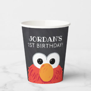 Sesame Street Elmo Birthday Chalkboard Paper Cups