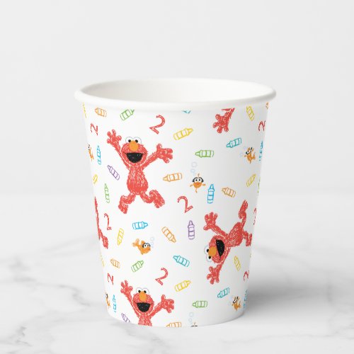 Sesame Street Elmo  Birthday Crayon Paper Cups