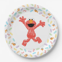 Sesame Street Elmo | Birthday Crayon Paper Plates