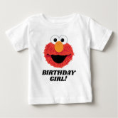 Sesame Street | Elmo Girl's Birthday Toddler T-shirt | Zazzle Sesame Street | Elmo Girl's Birthday Toddler T-shirt | Zazzle
