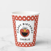 Sesame Street | Elmo Birthday Paper Cups